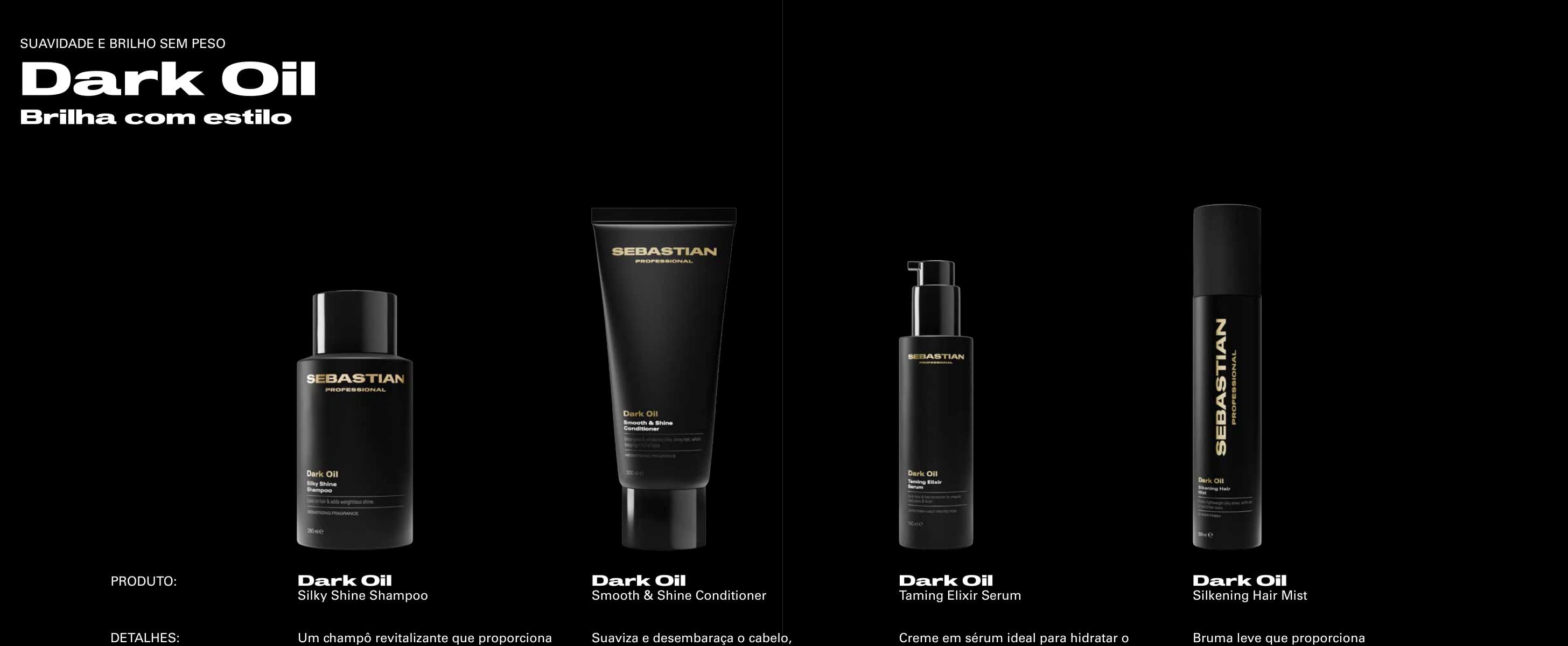 Produtos Sebastian Professional Dark Oil