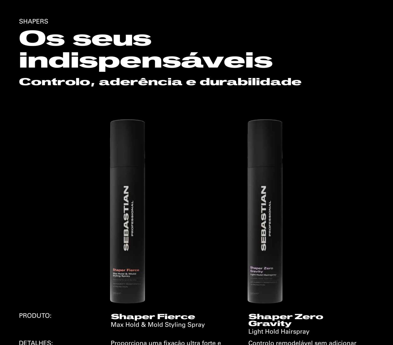 Produtos Sebastian Professional Shapers