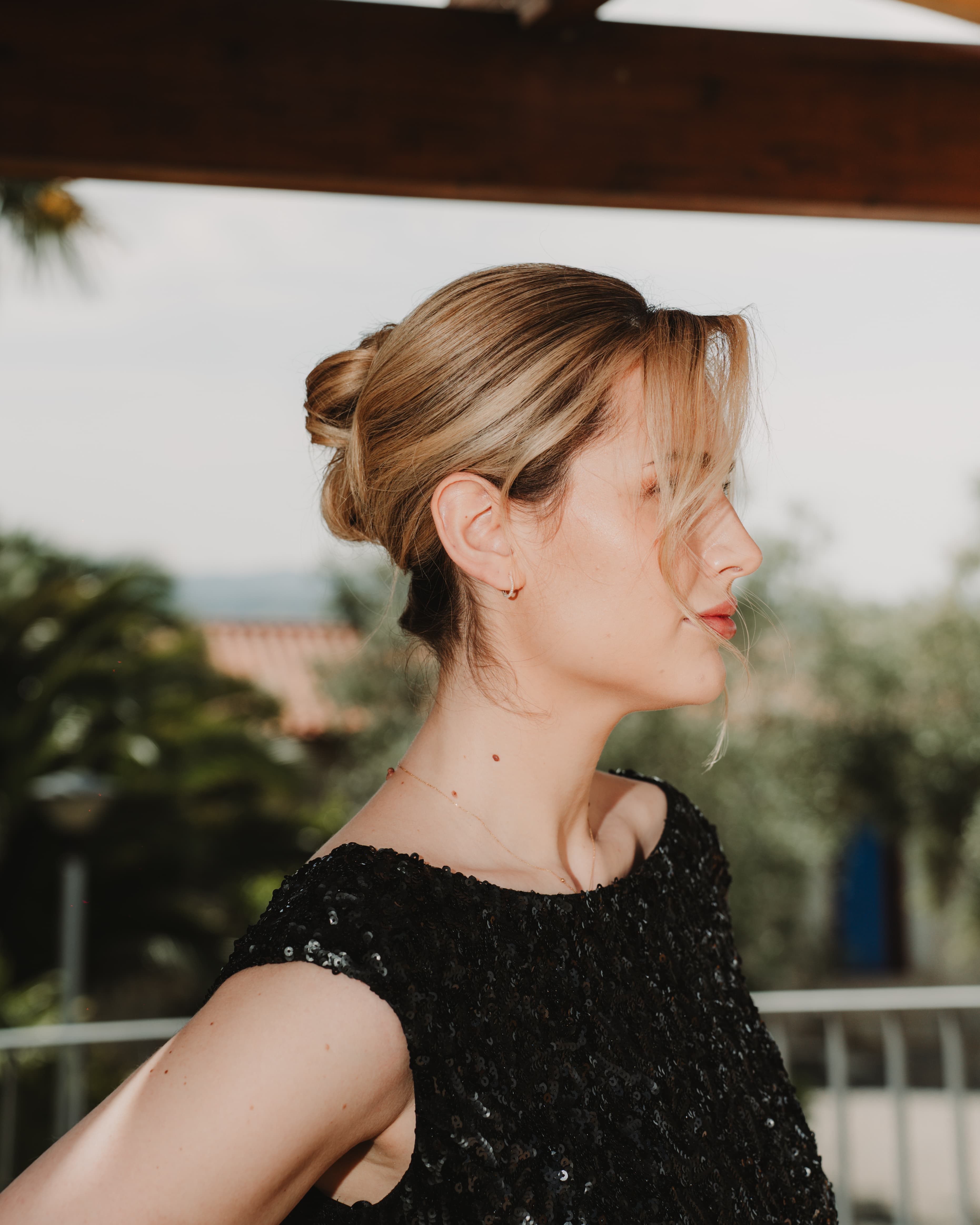 Penteado e maquilhagem de noiva